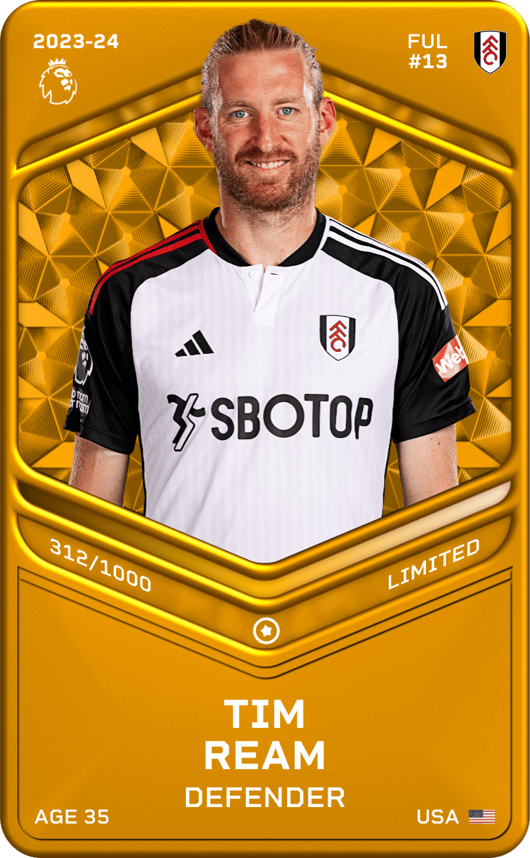 Tim Ream 2023-24 • Limited 312/1000