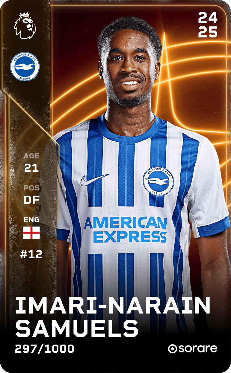 Imari-Narain Samuels 2024-25 • Limited 297/1000