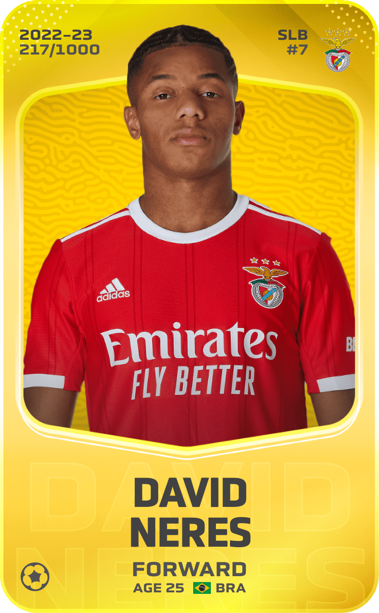 David Neres 2022-23 • Limited 217/1000