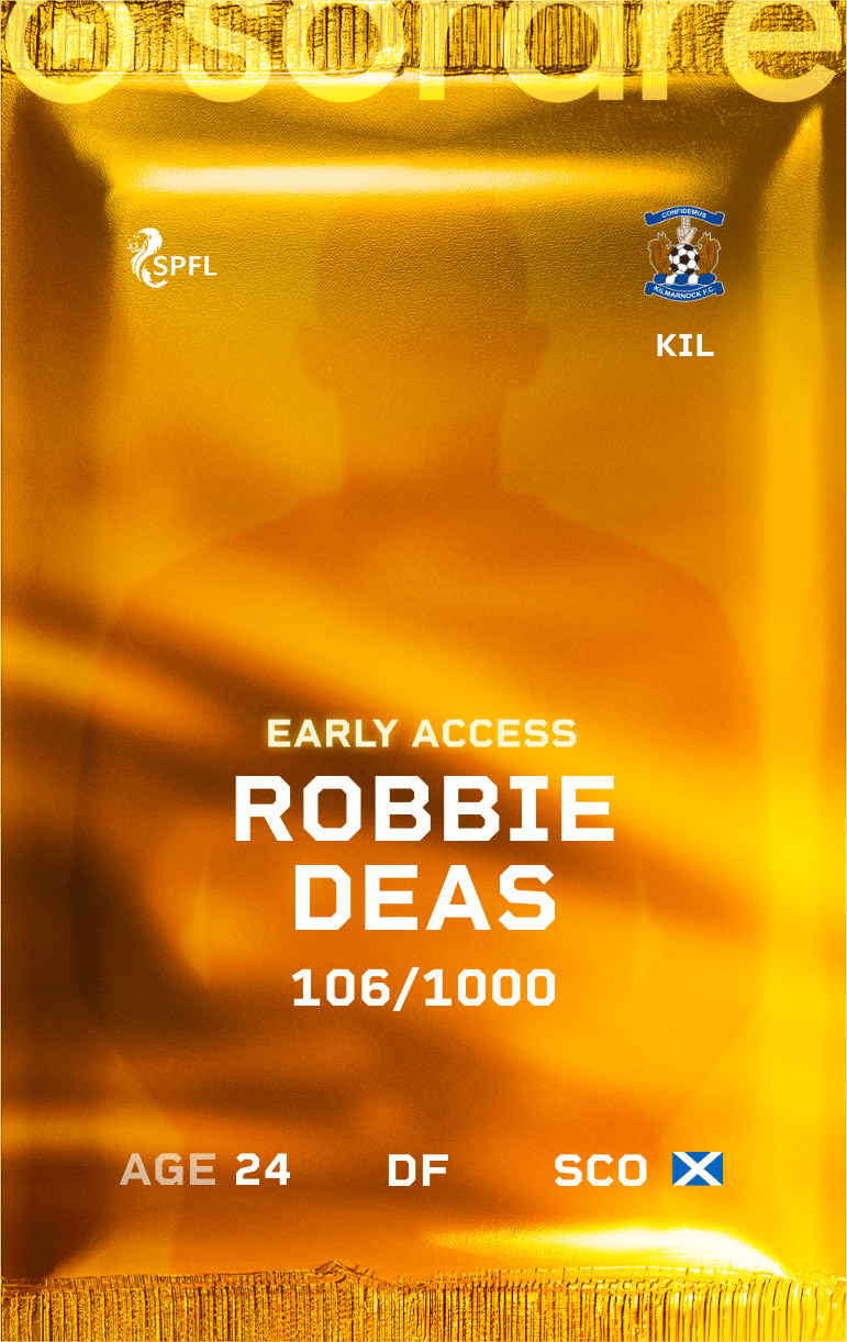 Robbie Deas 2024-25 • Limited 106/1000