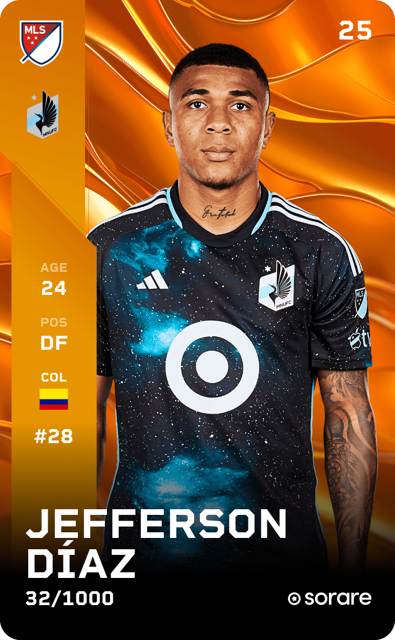 Jefferson Díaz 2025-26 • Limited 32/1000