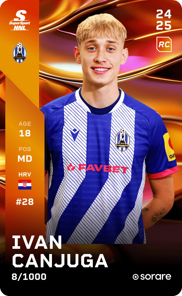 Ivan Canjuga 2024-25 • Limited 8/1000