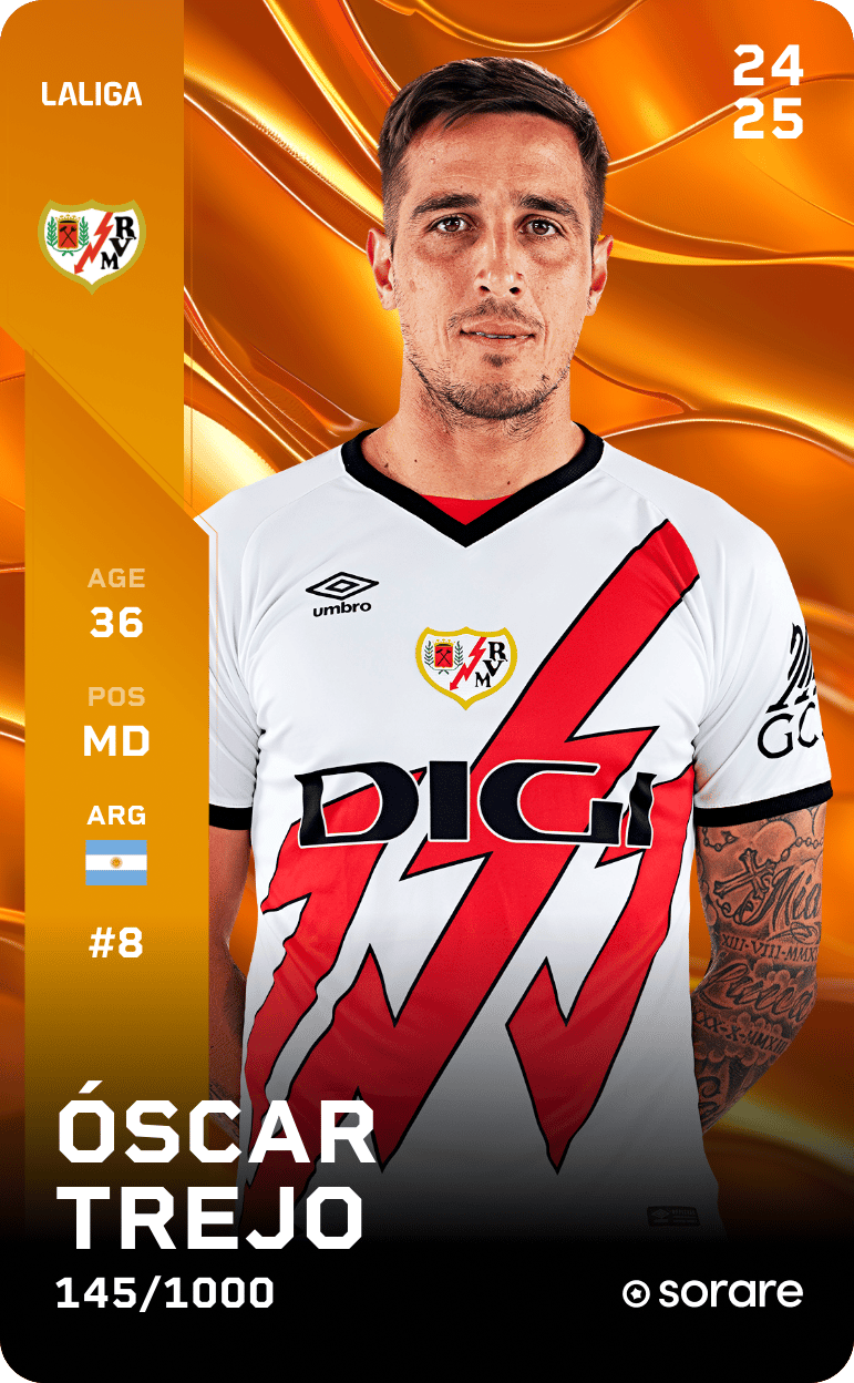 Óscar Trejo 2024-25 • Limited 145/1000