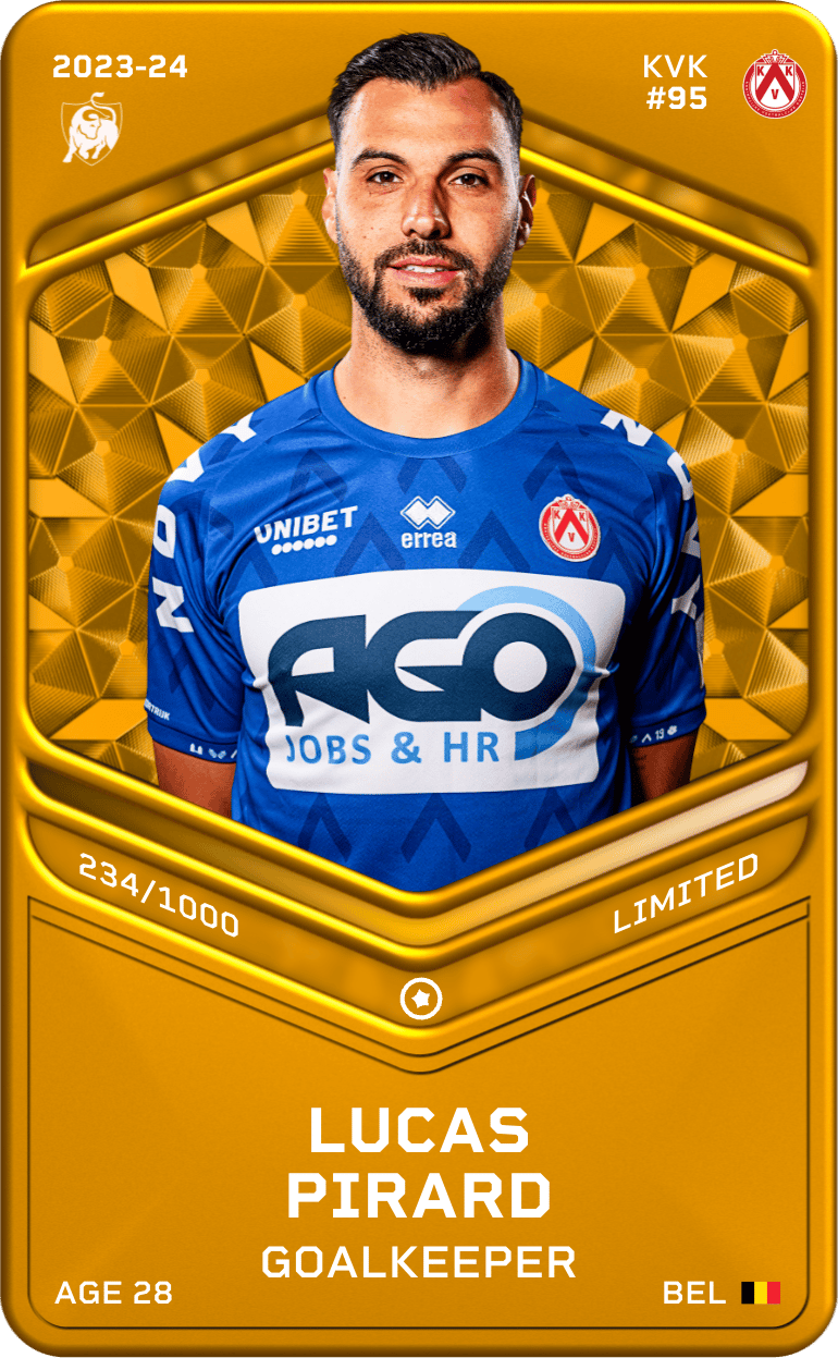 Lucas Pirard 2023-24 • Limited 234/1000