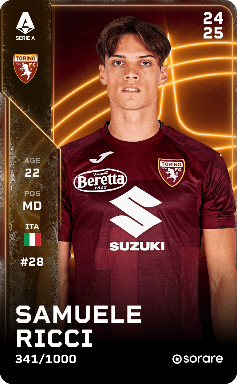 Samuele Ricci 2024-25 • Limited 341/1000