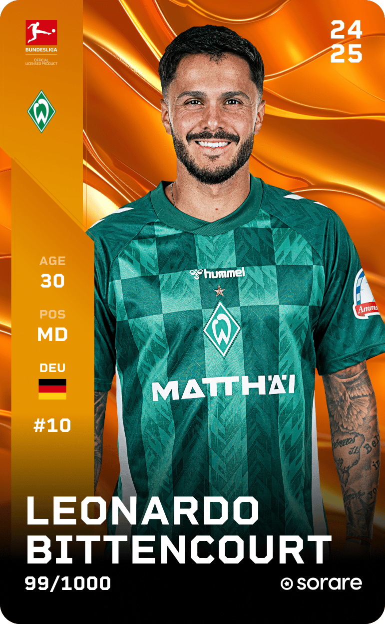 Leonardo Bittencourt 2024-25 • Limited 99/1000