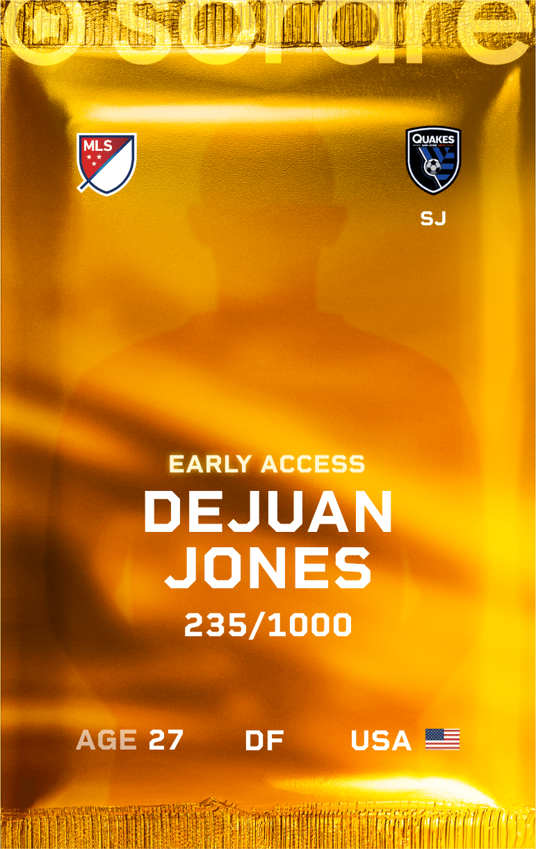 DeJuan Jones 2025-26 • Limited 235/1000
