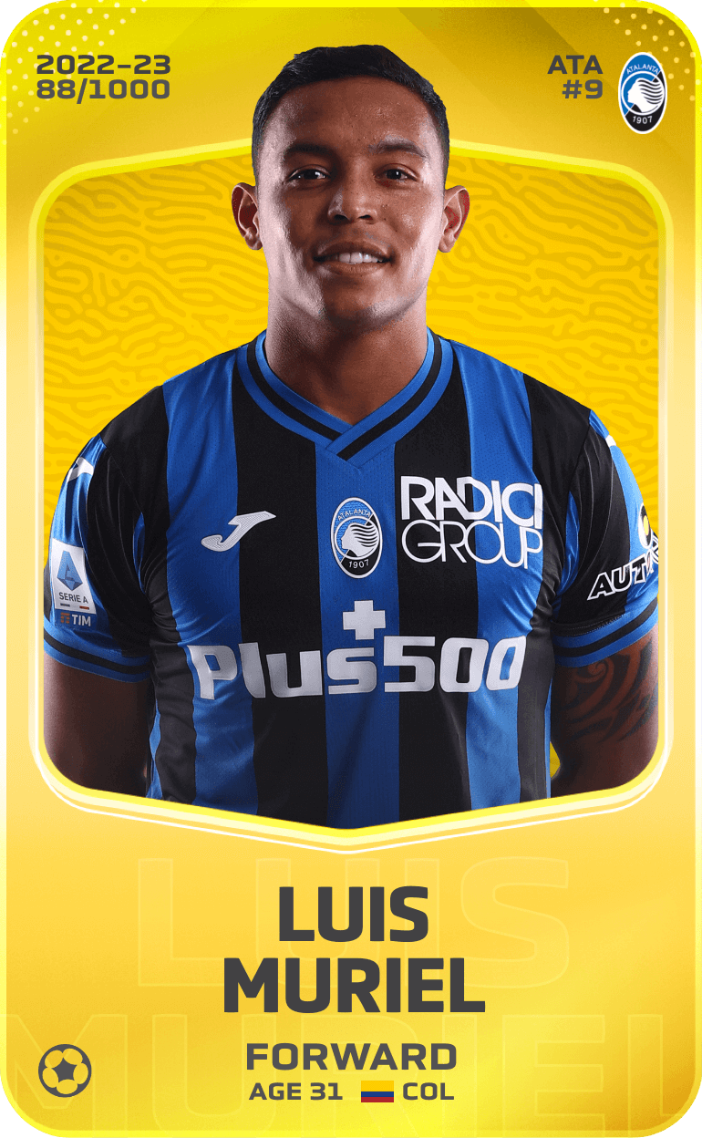 Luis Muriel 2022-23 • Limited 88/1000