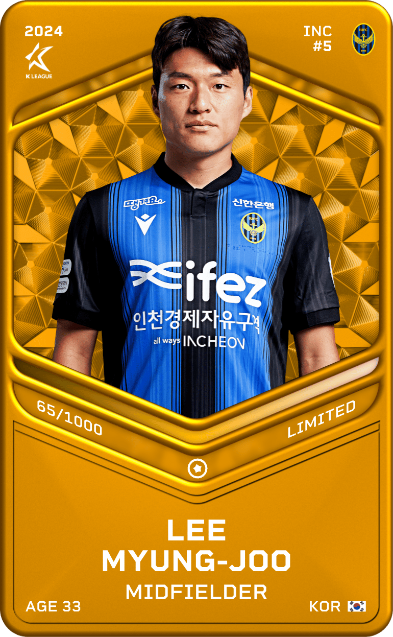 Lee Myung-Joo 2024-25 • Limited 65/1000