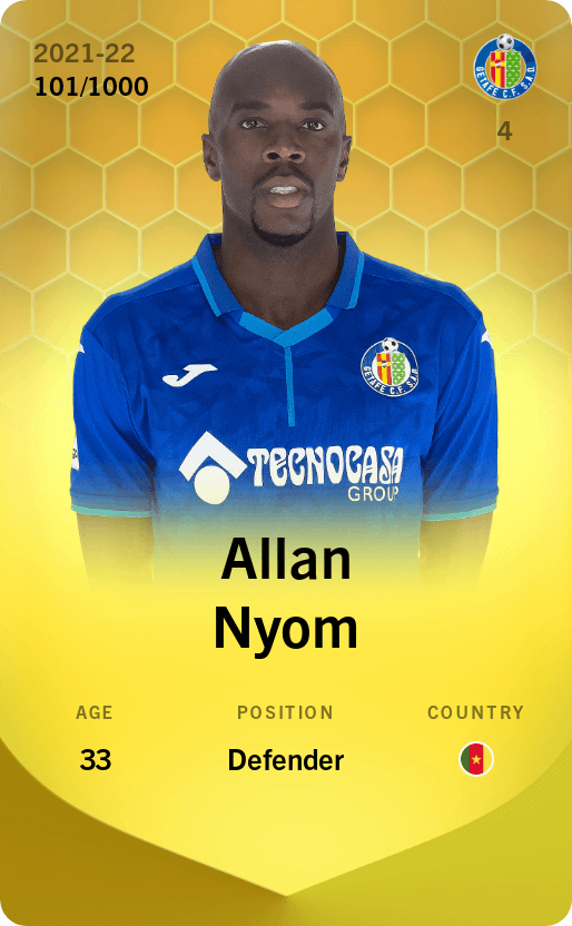 Allan Nyom 2021-22 • Limited 101/1000