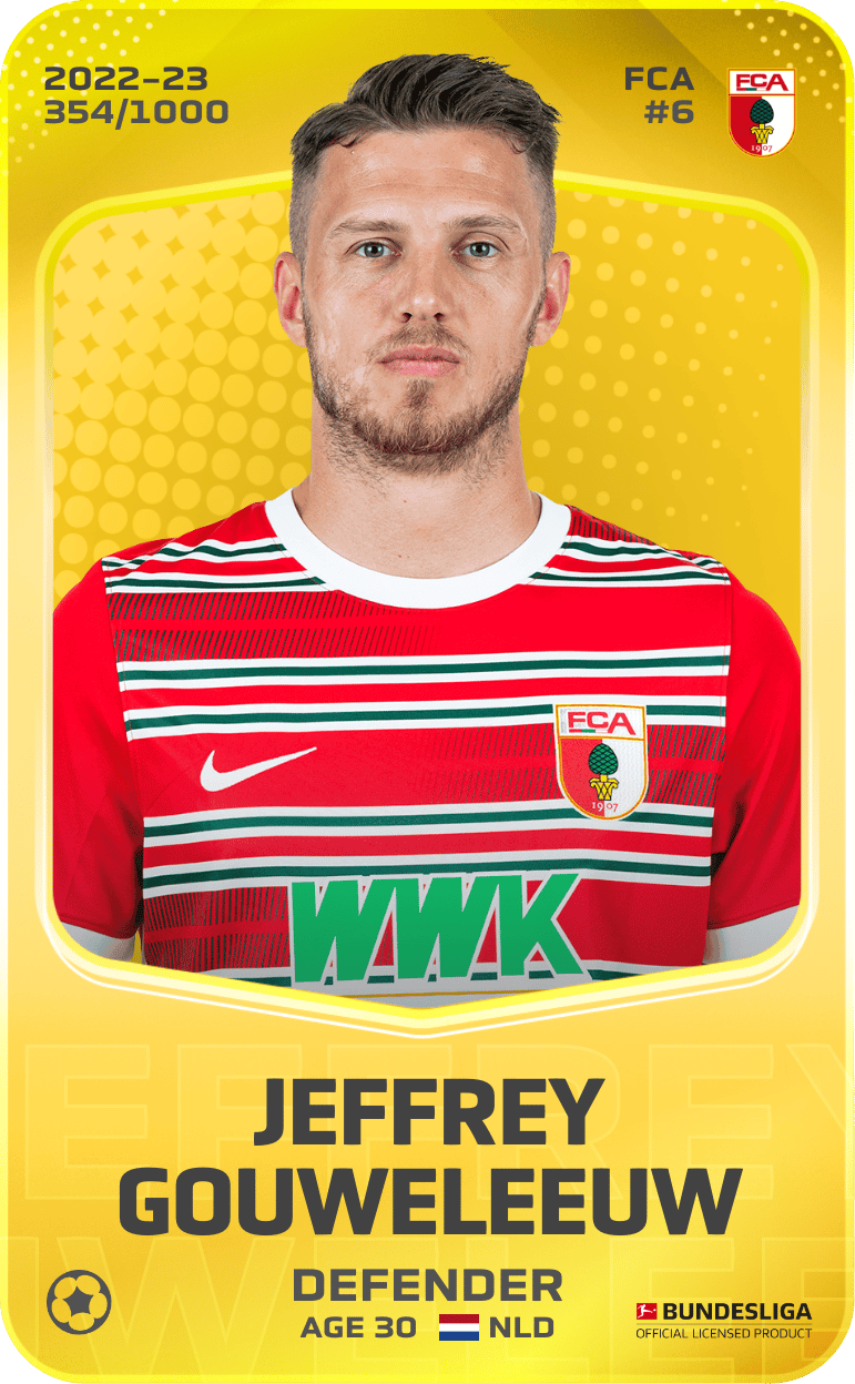 Jeffrey Gouweleeuw 2022-23 • Limited 354/1000