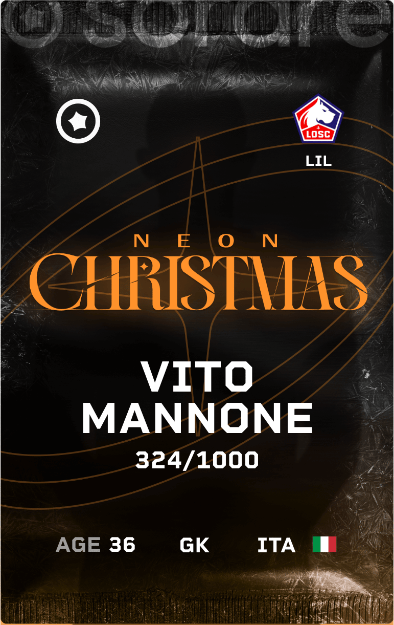 Vito Mannone 2024-25 • Limited 324/1000