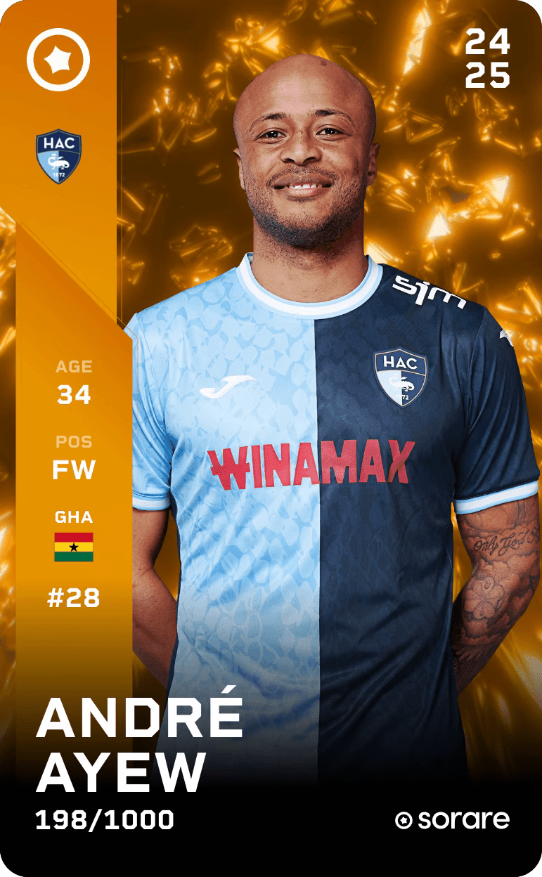 André Ayew 2024-25 • Limited 198/1000
