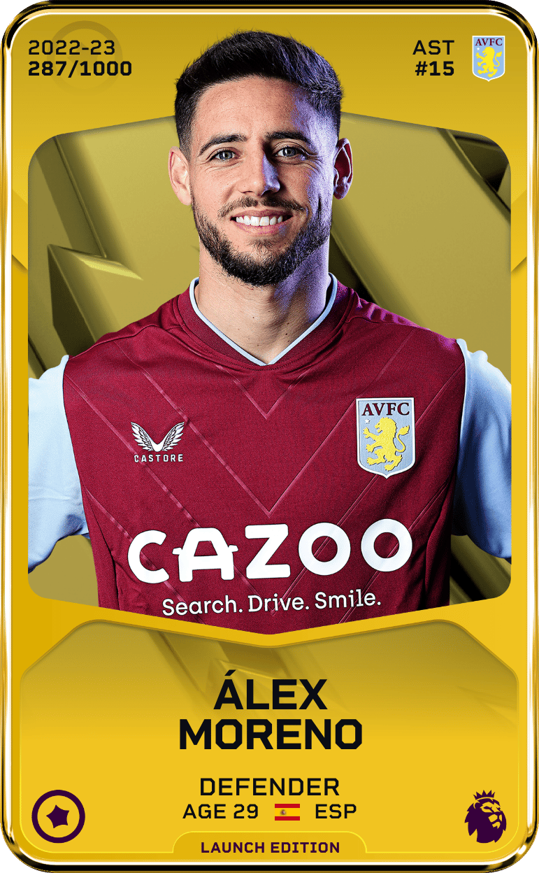 Álex Moreno 2022-23 • Limited 287/1000