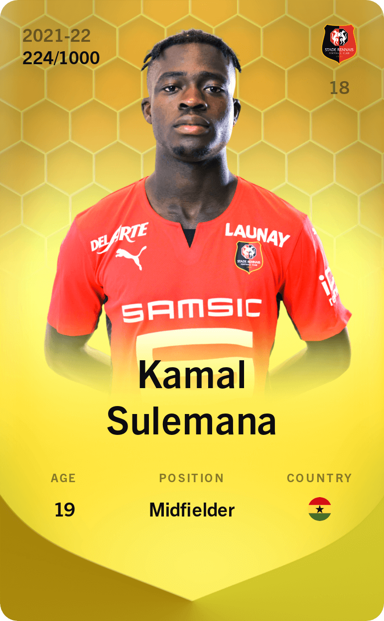 Kamal Sulemana 2021-22 • Limited 224/1000