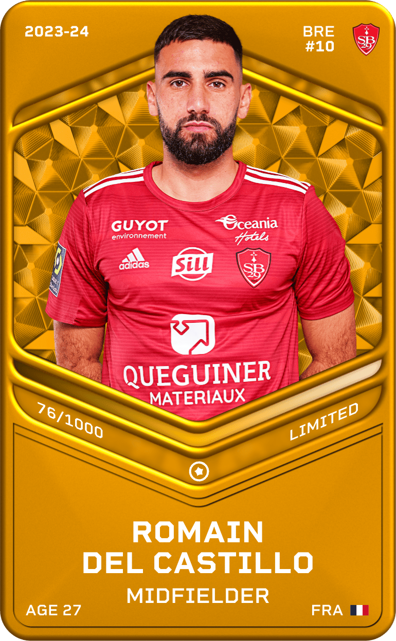 Romain Del Castillo 2023-24 • Limited 76/1000