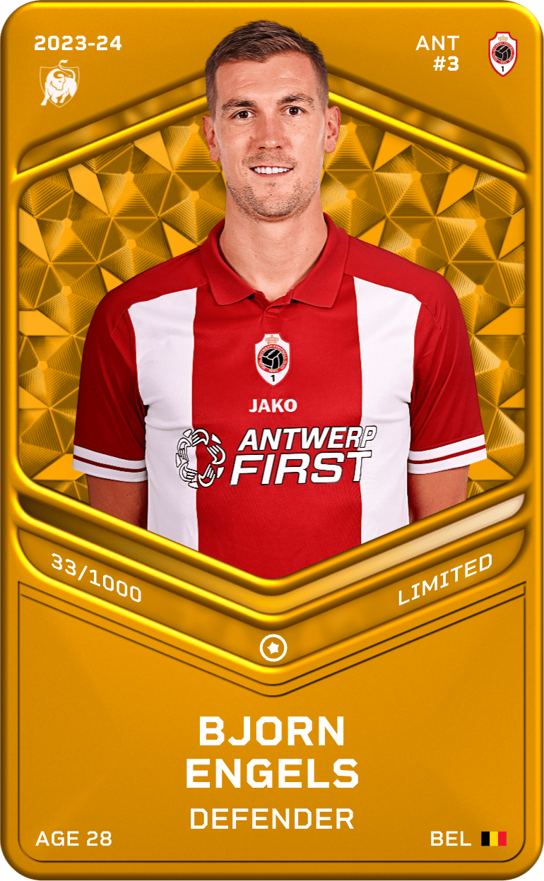 Bjorn Engels 2023-24 • Limited 33/1000