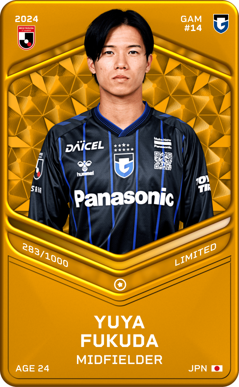 Yuya Fukuda 2024-25 • Limited 283/1000
