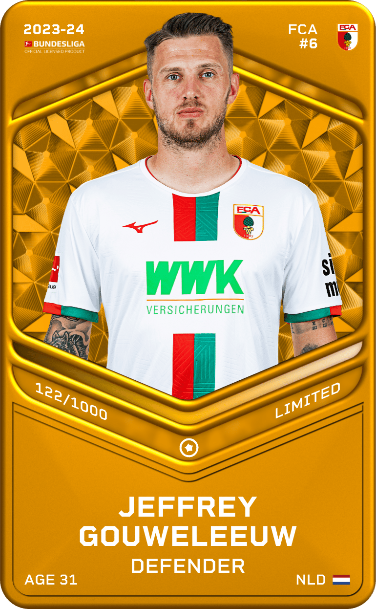 Jeffrey Gouweleeuw 2023-24 • Limited 122/1000