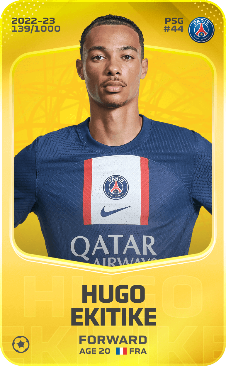 Hugo Ekitike 2022-23 • Limited 139/1000