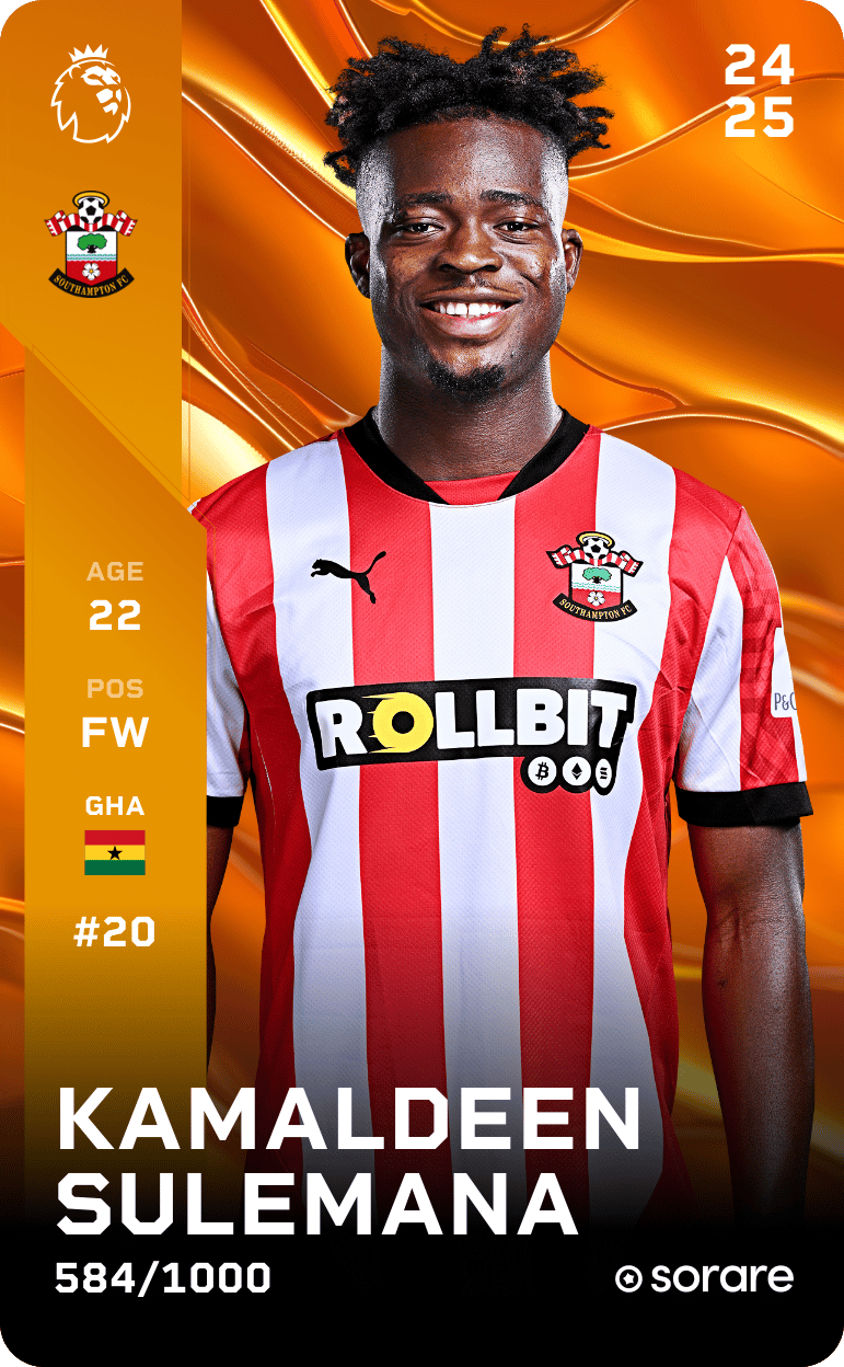 Kamaldeen sulemana 2024-25 • Limited 584/1000