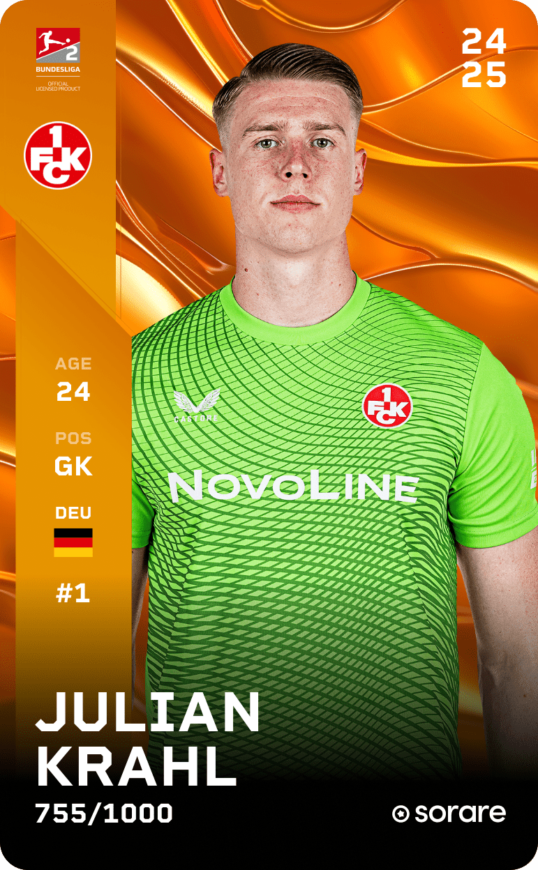 Julian Krahl 2024-25 • Limited 755/1000