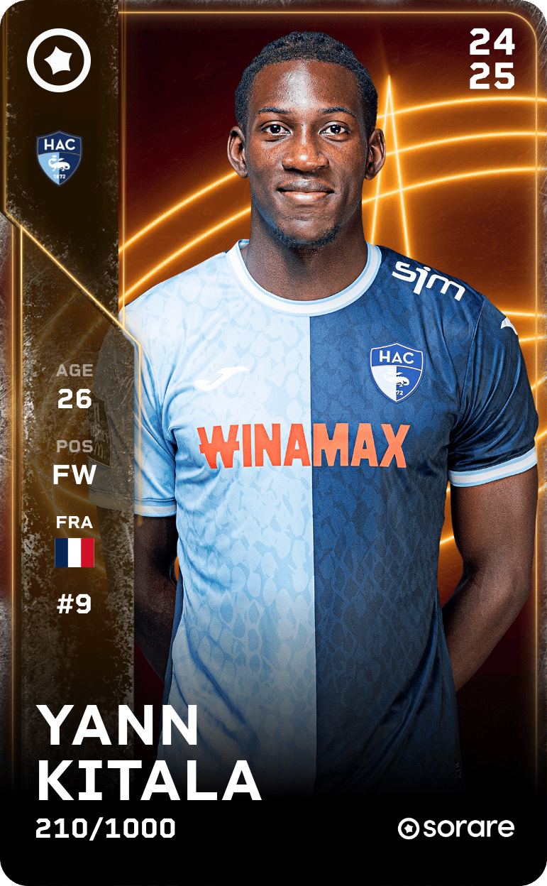 Yann Kitala 2024-25 • Limited 210/1000