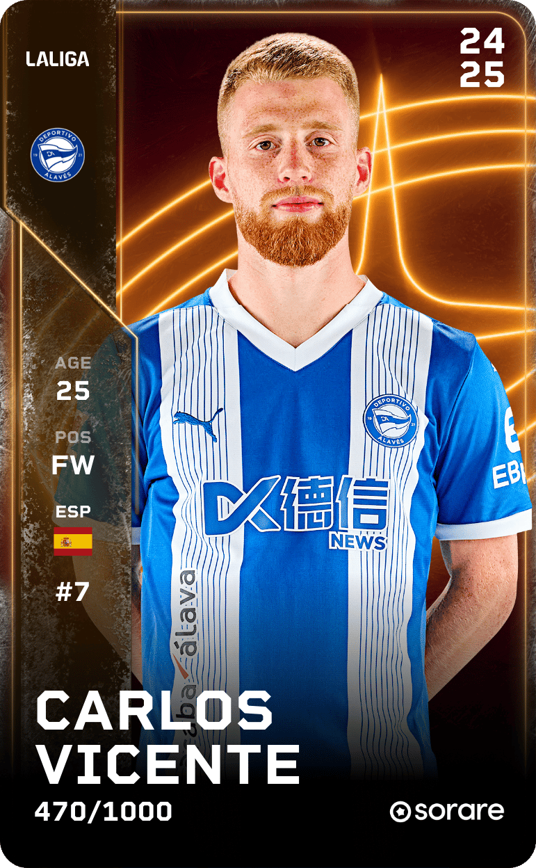 Carlos Vicente 2024-25 • Limited 470/1000