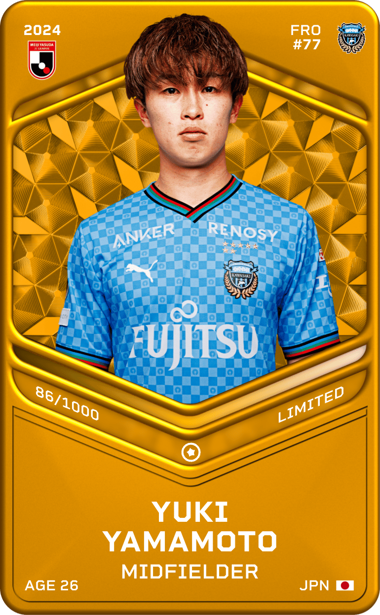 Yuki Yamamoto 2024-25 • Limited 86/1000