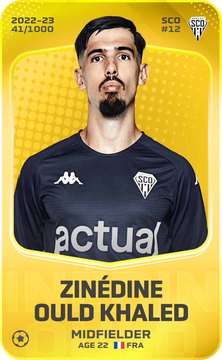 Zinédine Ould Khaled 2022-23 • Limited 41/1000