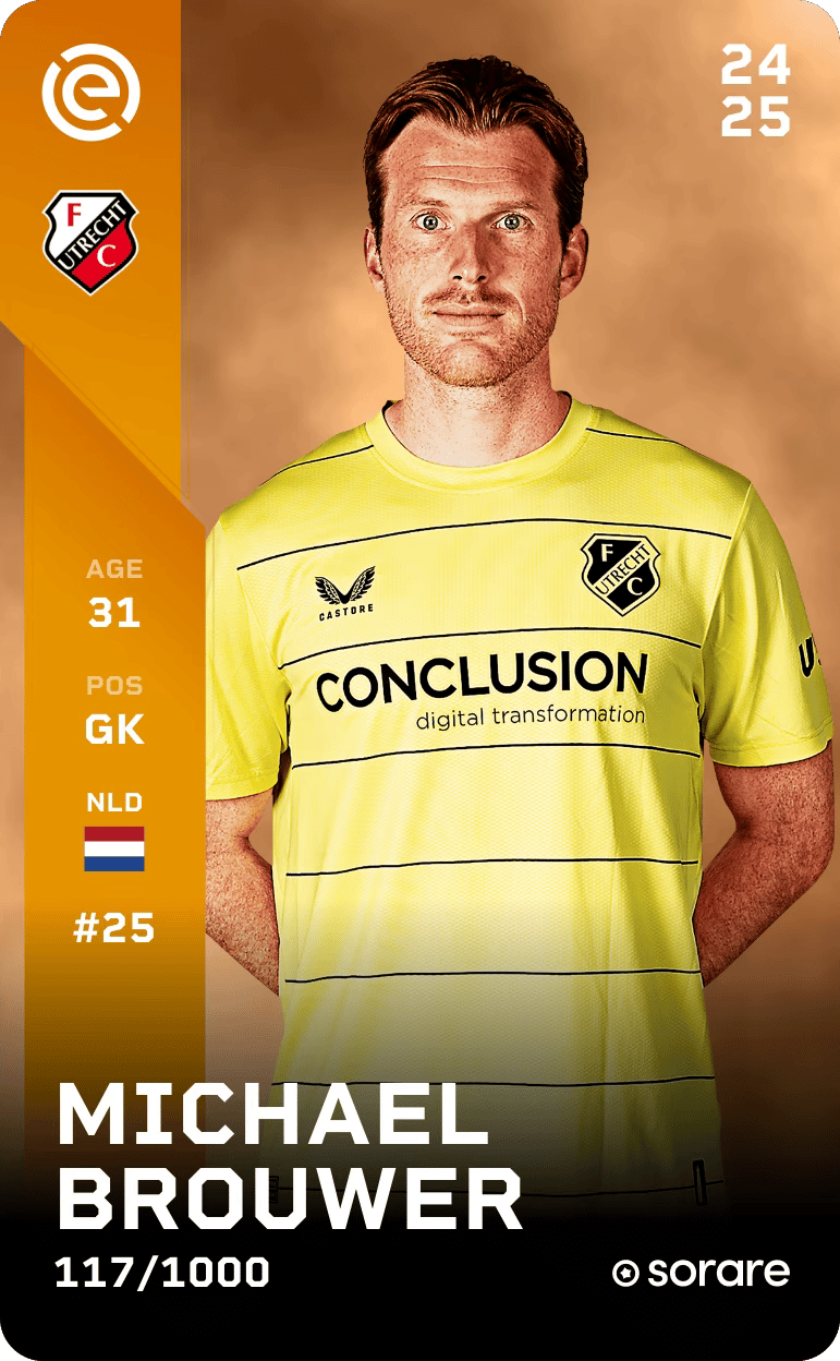 Michael Brouwer 2024-25 • Limited 117/1000