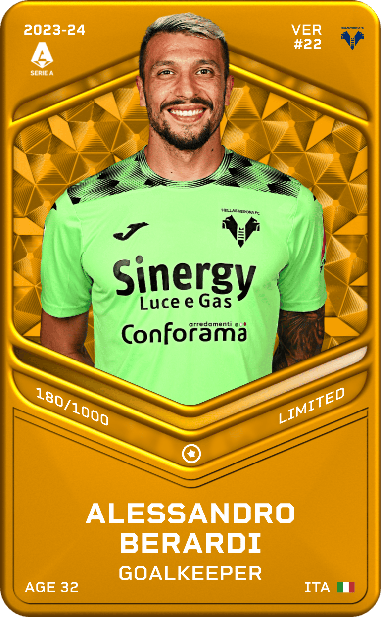 Alessandro Berardi 2023-24 • Limited 180/1000