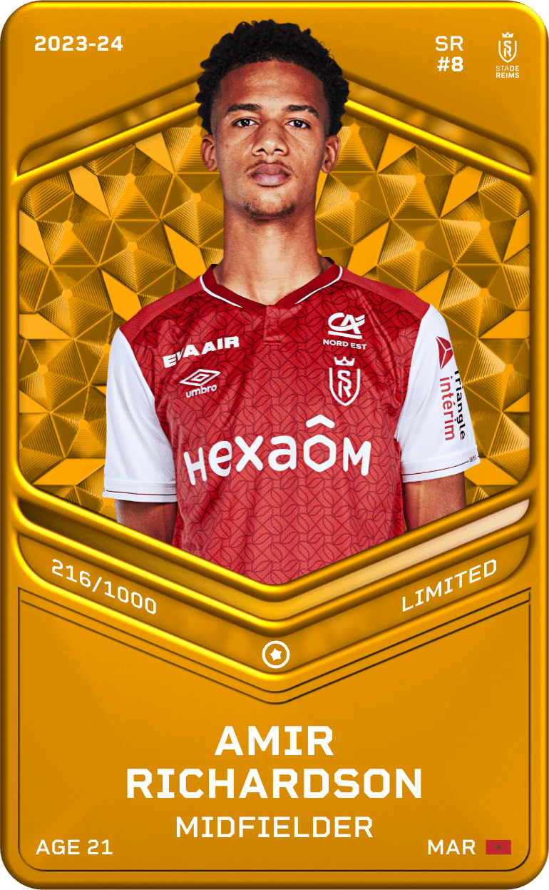 Amir Richardson 2023-24 • Limited 216/1000
