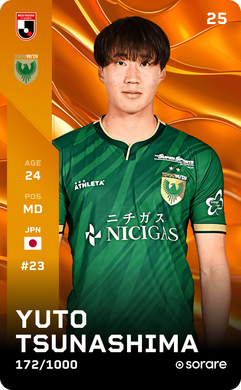 Yuto Tsunashima 2025-26 • Limited 172/1000