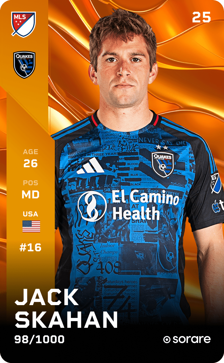 Jack Skahan 2025-26 • Limited 98/1000