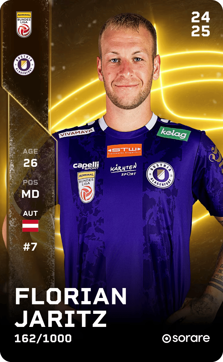 Florian Jaritz 2024-25 • Limited 162/1000