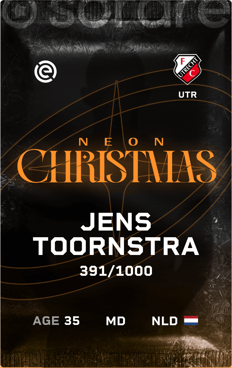 Jens Toornstra 2024-25 • Limited 391/1000