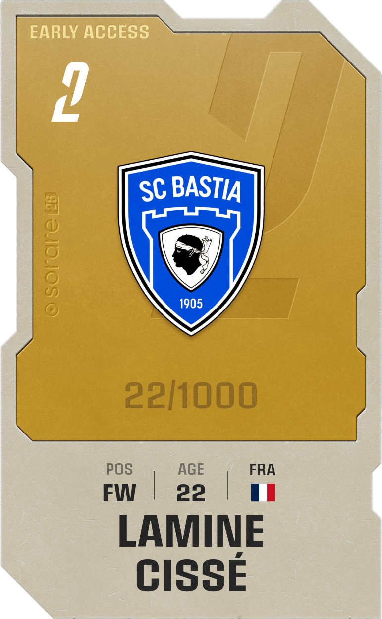 Lamine Cissé 2025-26 • Limited 22/1000