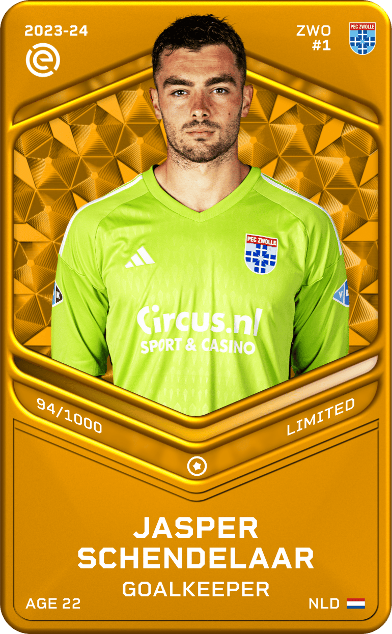 Jasper Schendelaar 2023-24 • Limited 94/1000