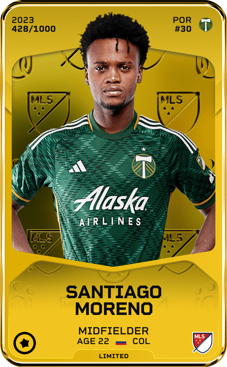 Santiago Moreno 2023-24 • Limited 428/1000