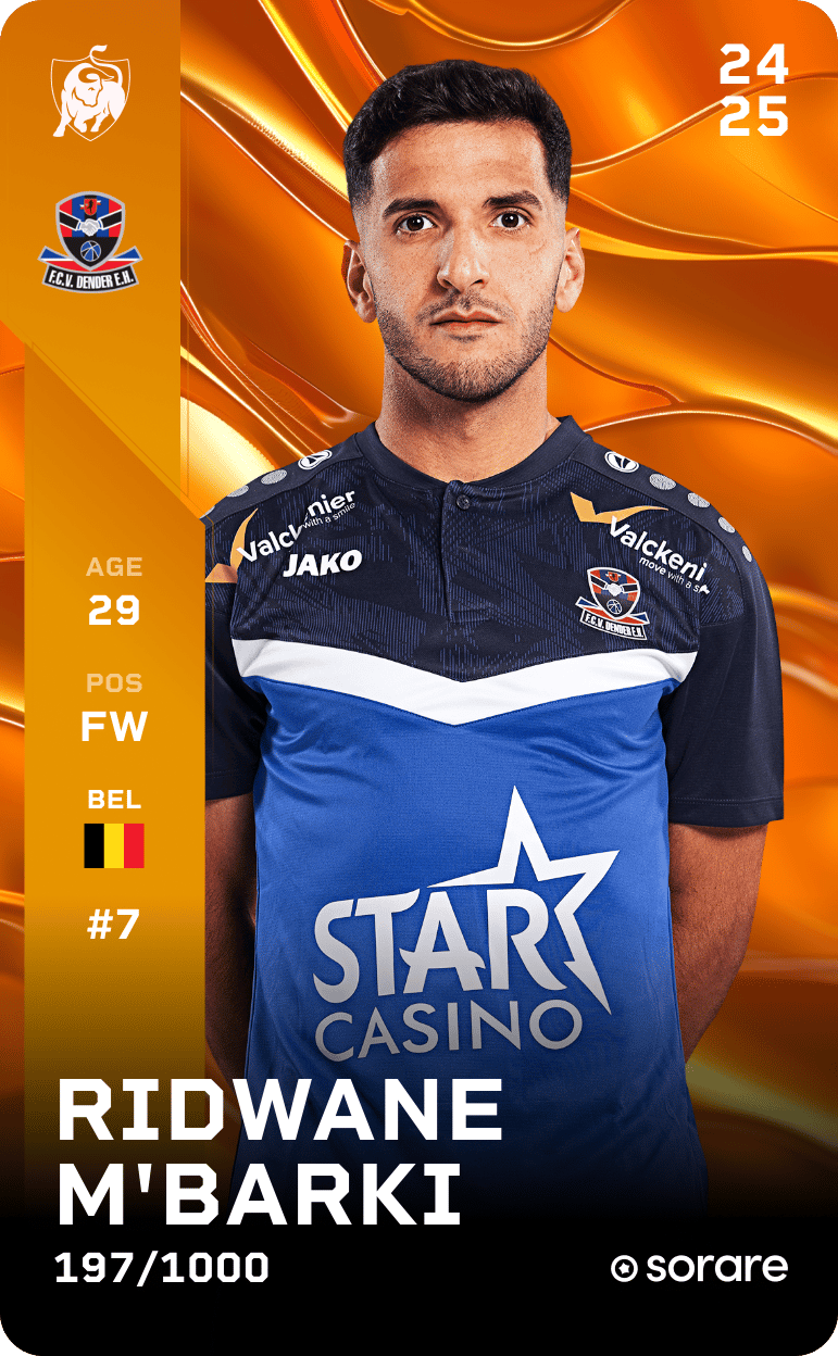 Ridwane M'Barki 2024-25 • Limited 197/1000