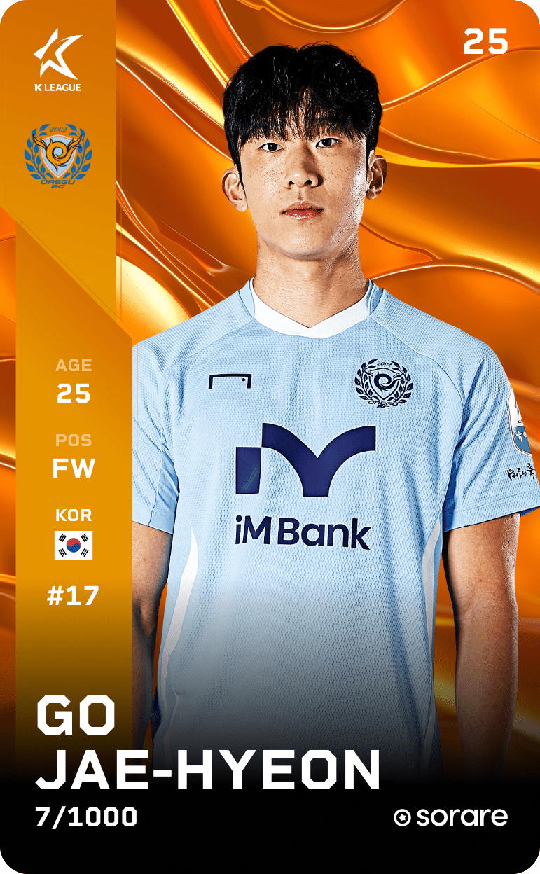 Go Jae-Hyeon 2025-26 • Limited 7/1000