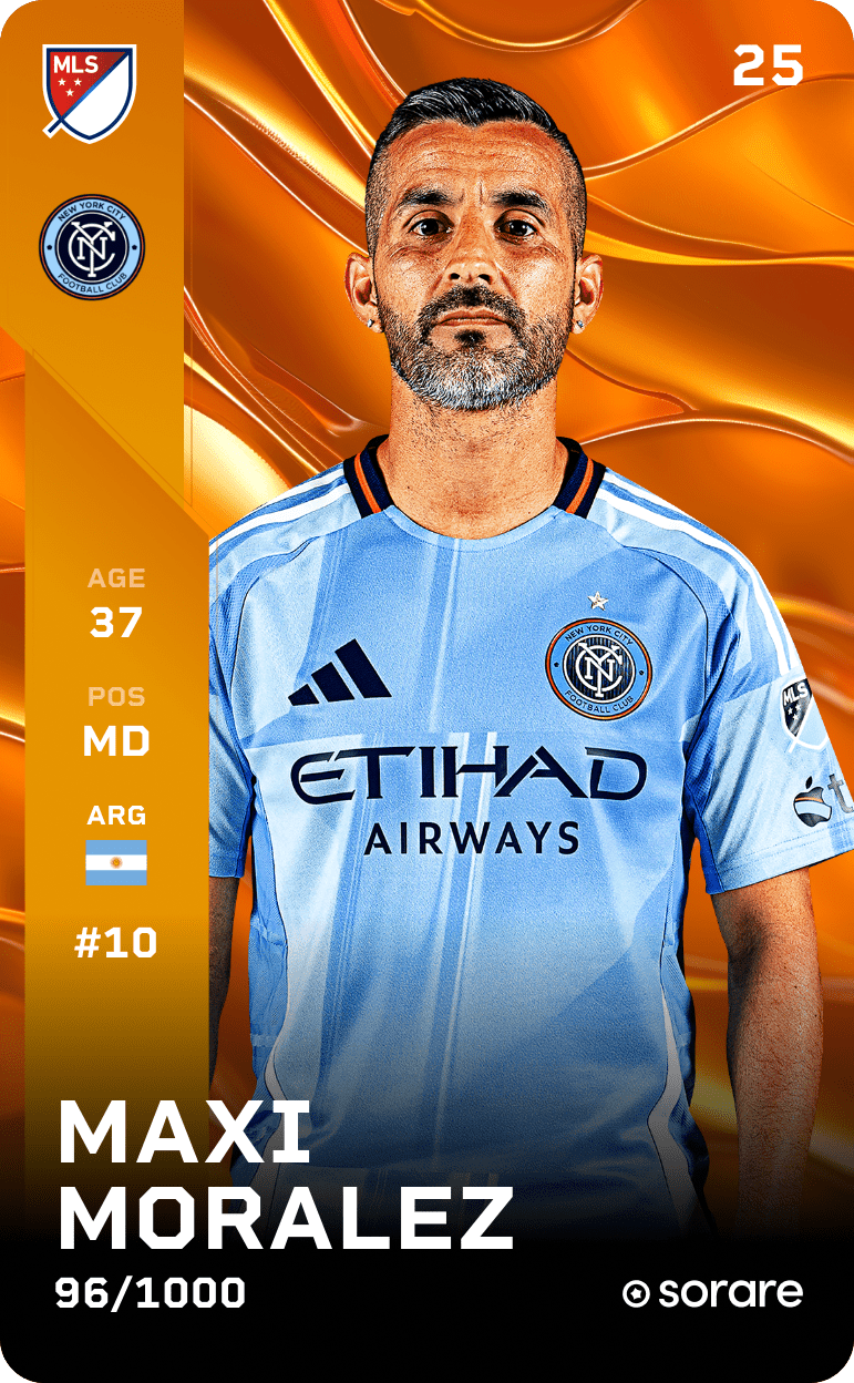 Maximiliano Moralez 2025-26 • Limited 96/1000