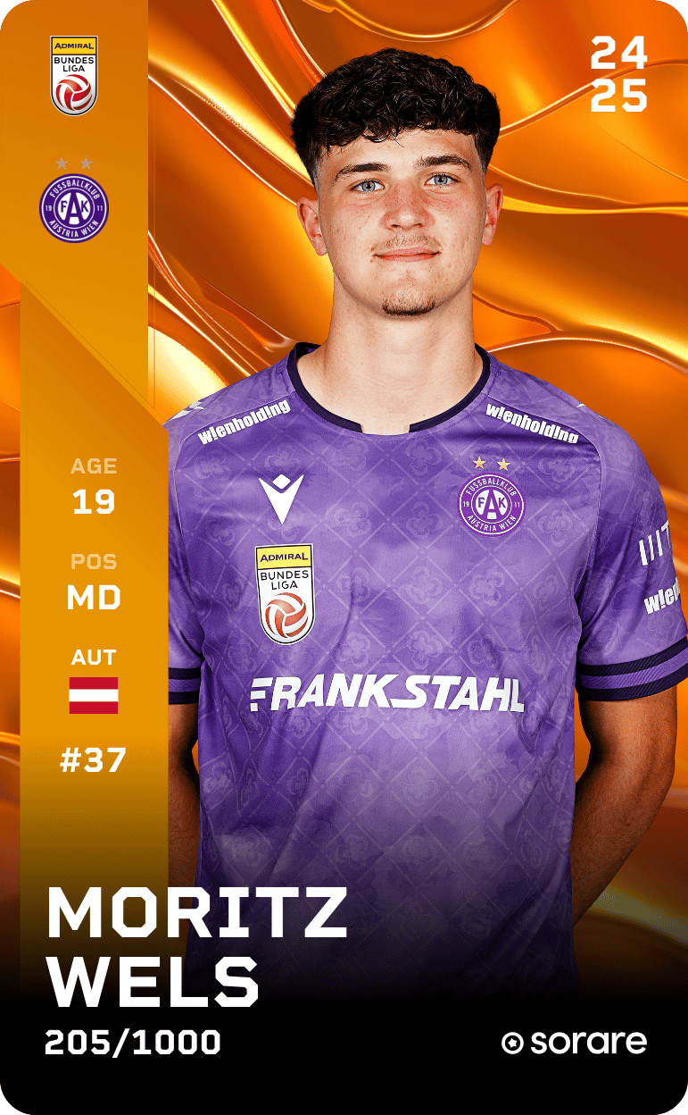 Moritz Wels 2024-25 • Limited 205/1000