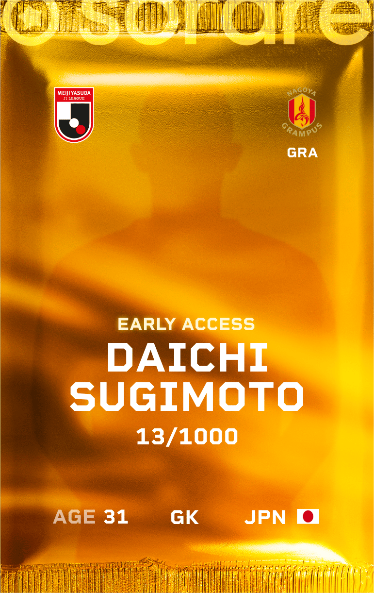 Daichi Sugimoto 2025-26 • Limited 13/1000