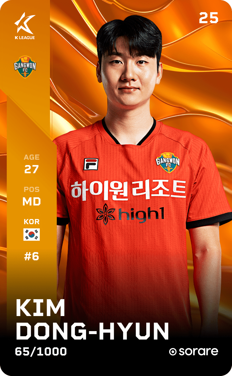 Kim Dong-Hyun 2025-26 • Limited 65/1000