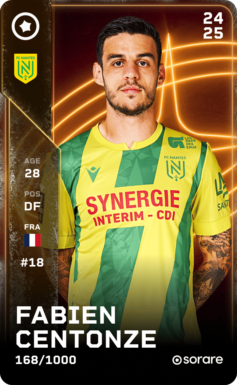 Fabien Centonze 2024-25 • Limited 168/1000