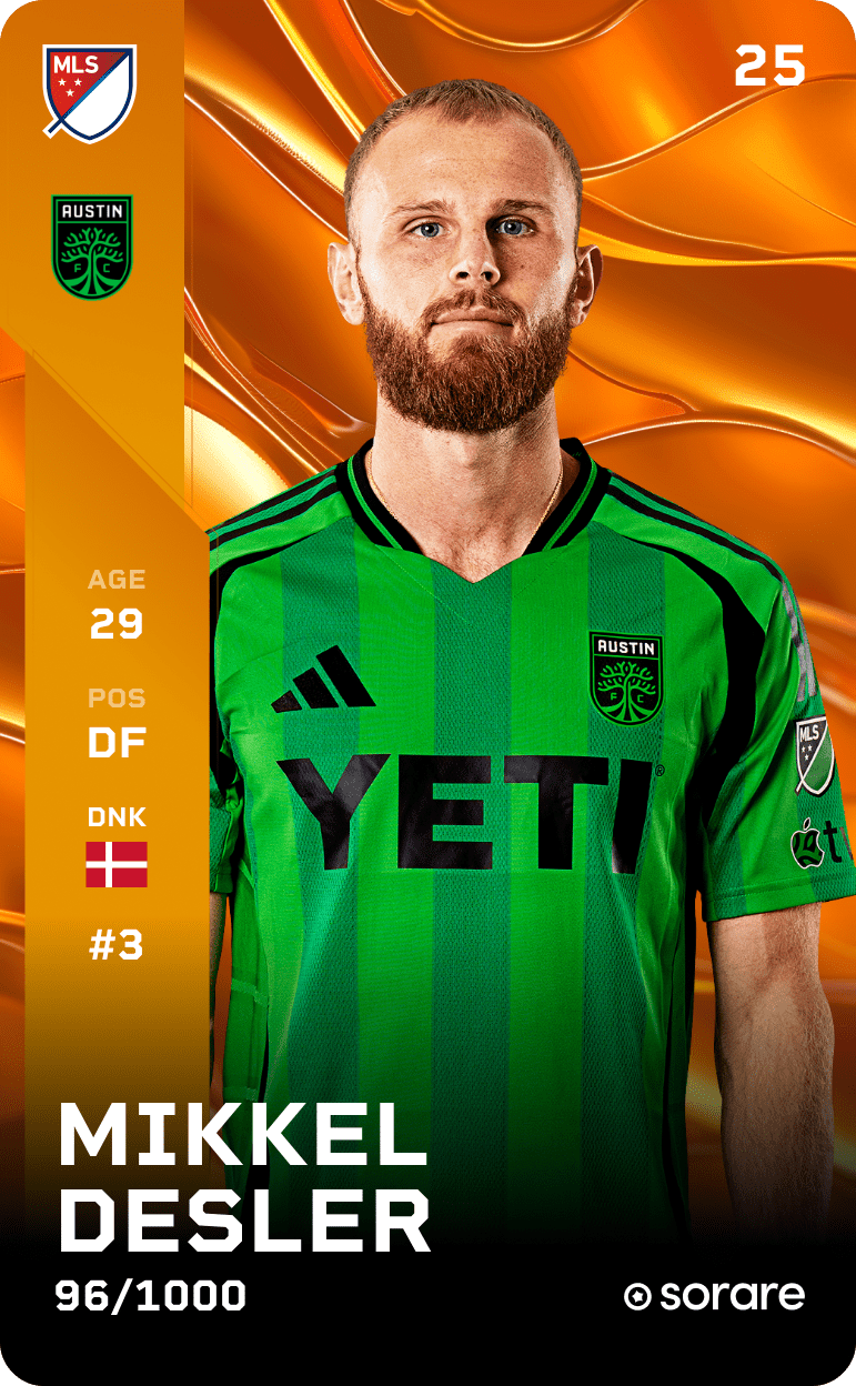 Mikkel Desler 2025-26 • Limited 96/1000