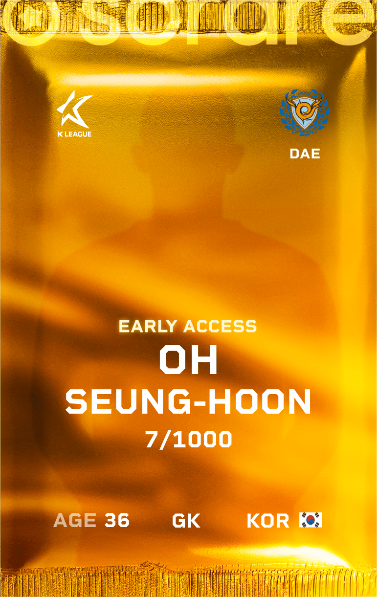 Oh Seung-Hoon 2025-26 • Limited 7/1000