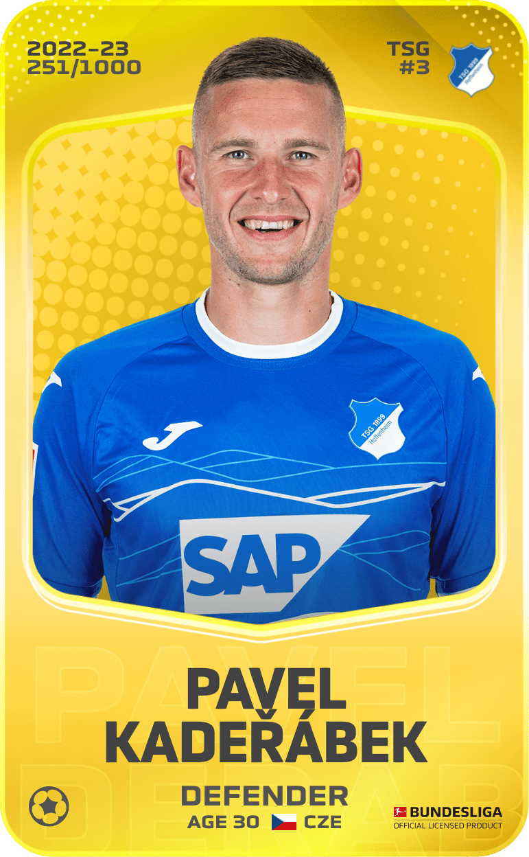 Pavel Kadeřábek 2022-23 • Limited 251/1000